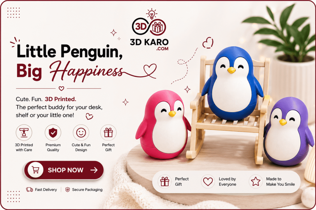 3d karo penguine