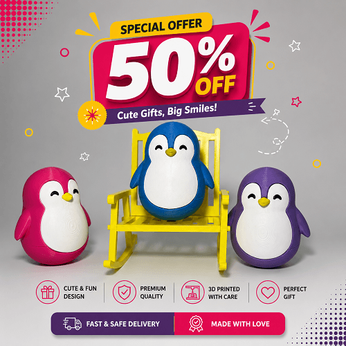 Penguin Offer 3d karo