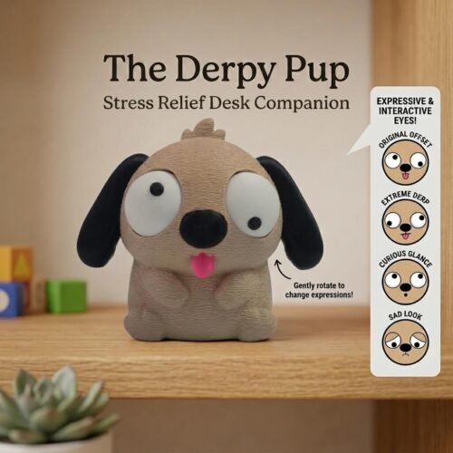 3d karo derpy pup brown