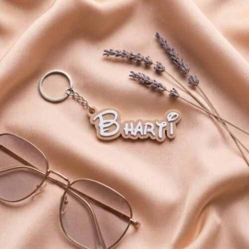 3d karo keychain brown light