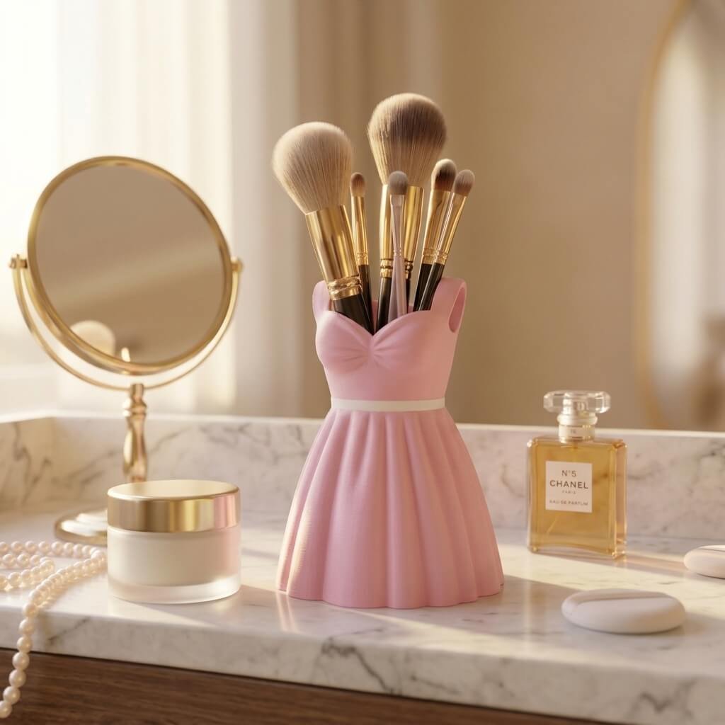 Princess Dress Beauty Organizer hotel- 3d karo