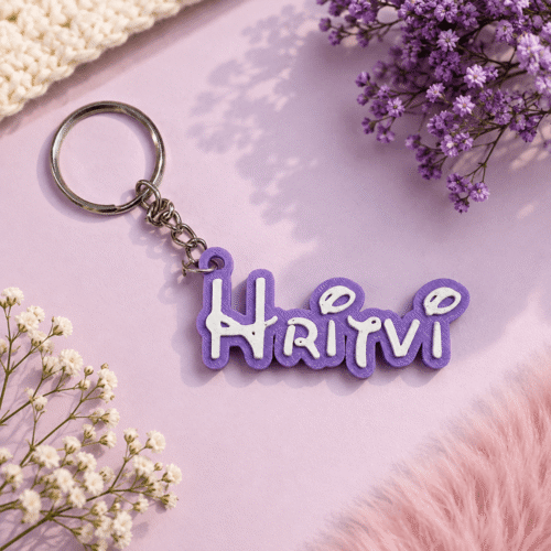 Custom Name Keychain For Girls Main